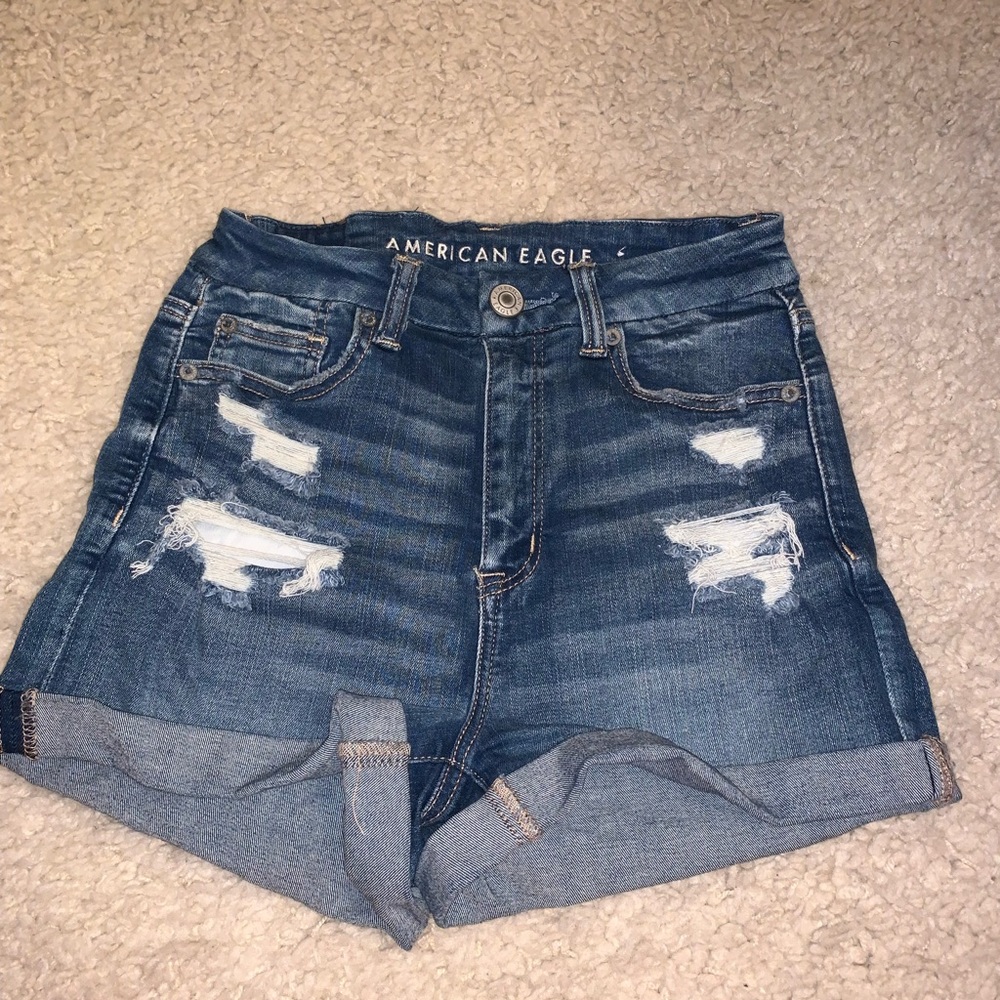 American eagle jean shorts
